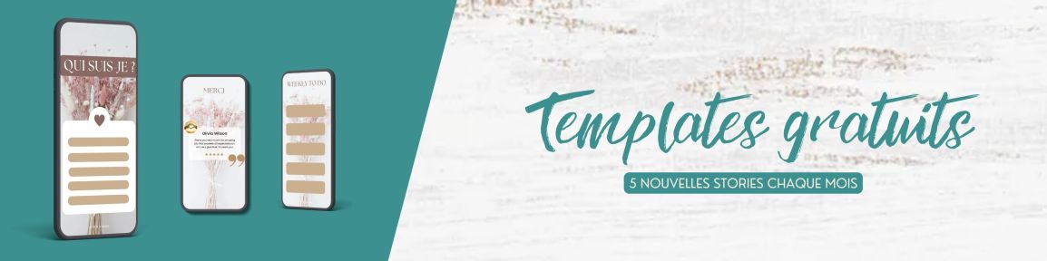 Templates gratuits chaque&nbsp;mois